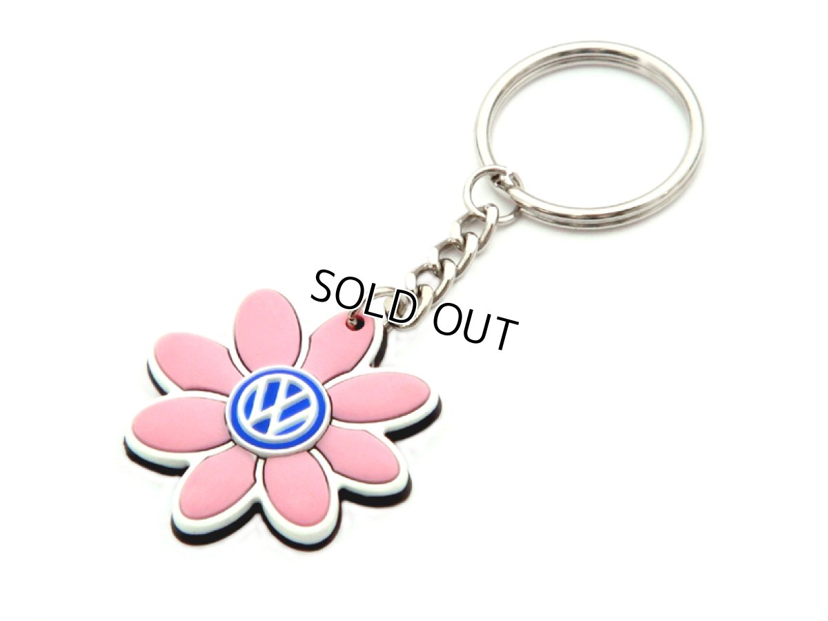 画像2: VWデイジーキーチェーン ピンク #007 (DAISY KEYCHAIN - PINK) (2)