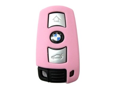 画像1: シリコンキーカバー BMW003 （ピンク）