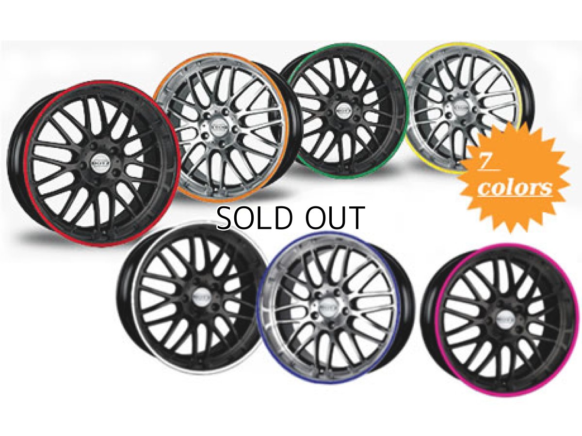 画像3: FOLIATEC ピンストライプリムテープ ダークブルー (3)