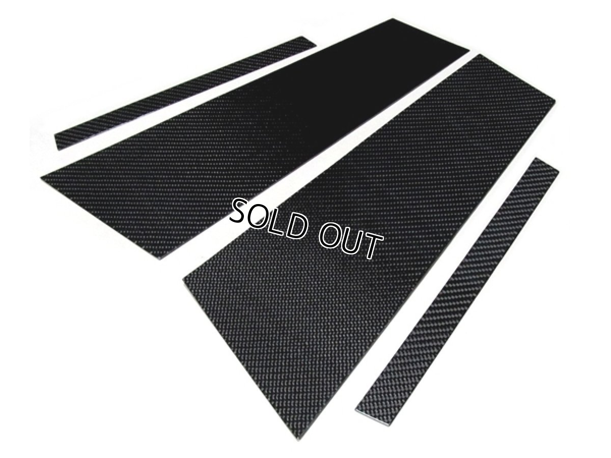 画像2: ブラックカーボンピラーパネル 4pcs BMW F06 Gran Coupe (2)