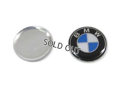 画像2: BMW キーエンブレム 11Φ (貼付タイプ) 1pc