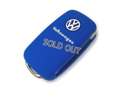 画像3: US VW純正 シリコンキーカバー VWロゴ (ブルー)