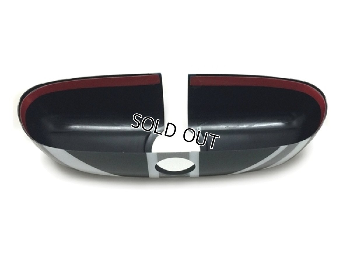 画像4: MINI F56/F55/F54 ルームミラーカバー(ブラックユニオンジャック) アラーム付車用 (4)