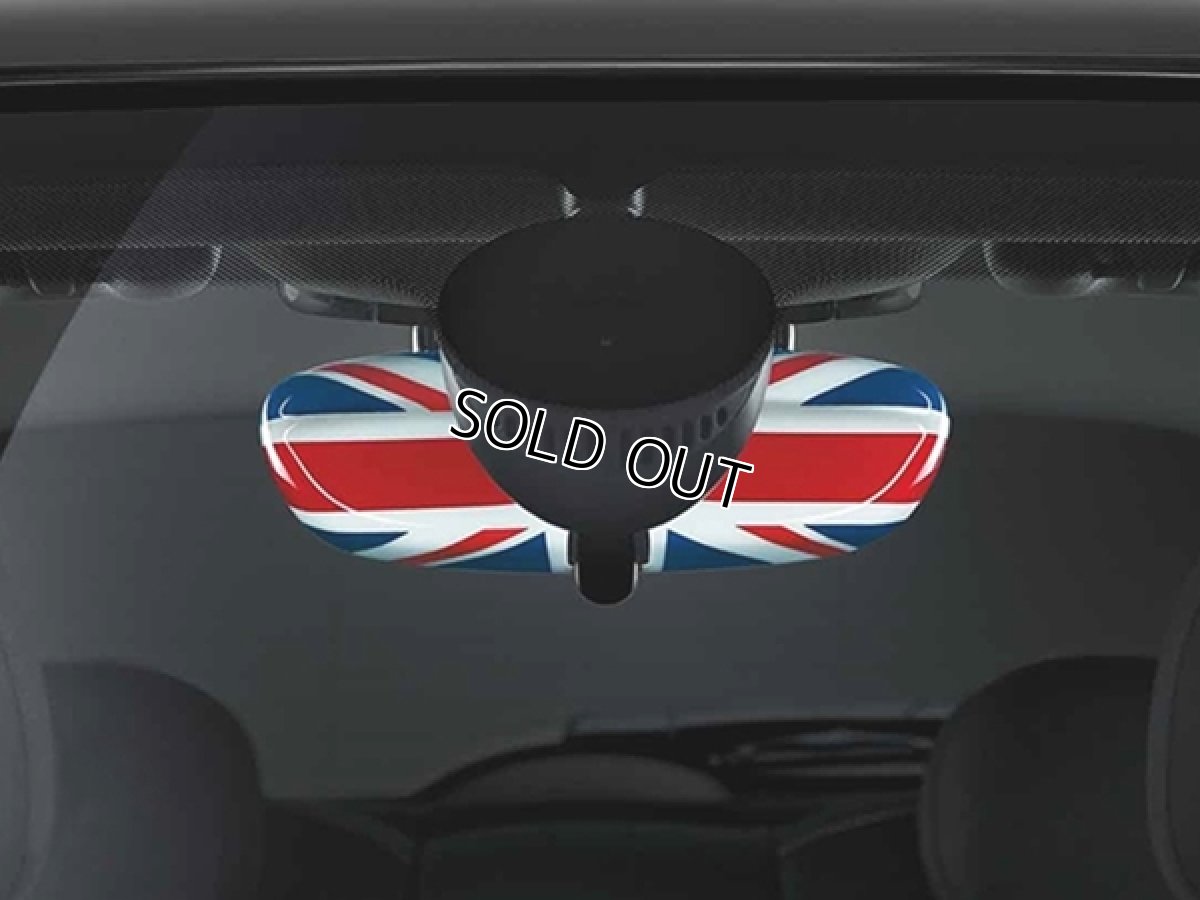 画像5: MINI F56/F55/F54 ルームミラーカバー(ユニオンジャック) アラーム付車用 (5)