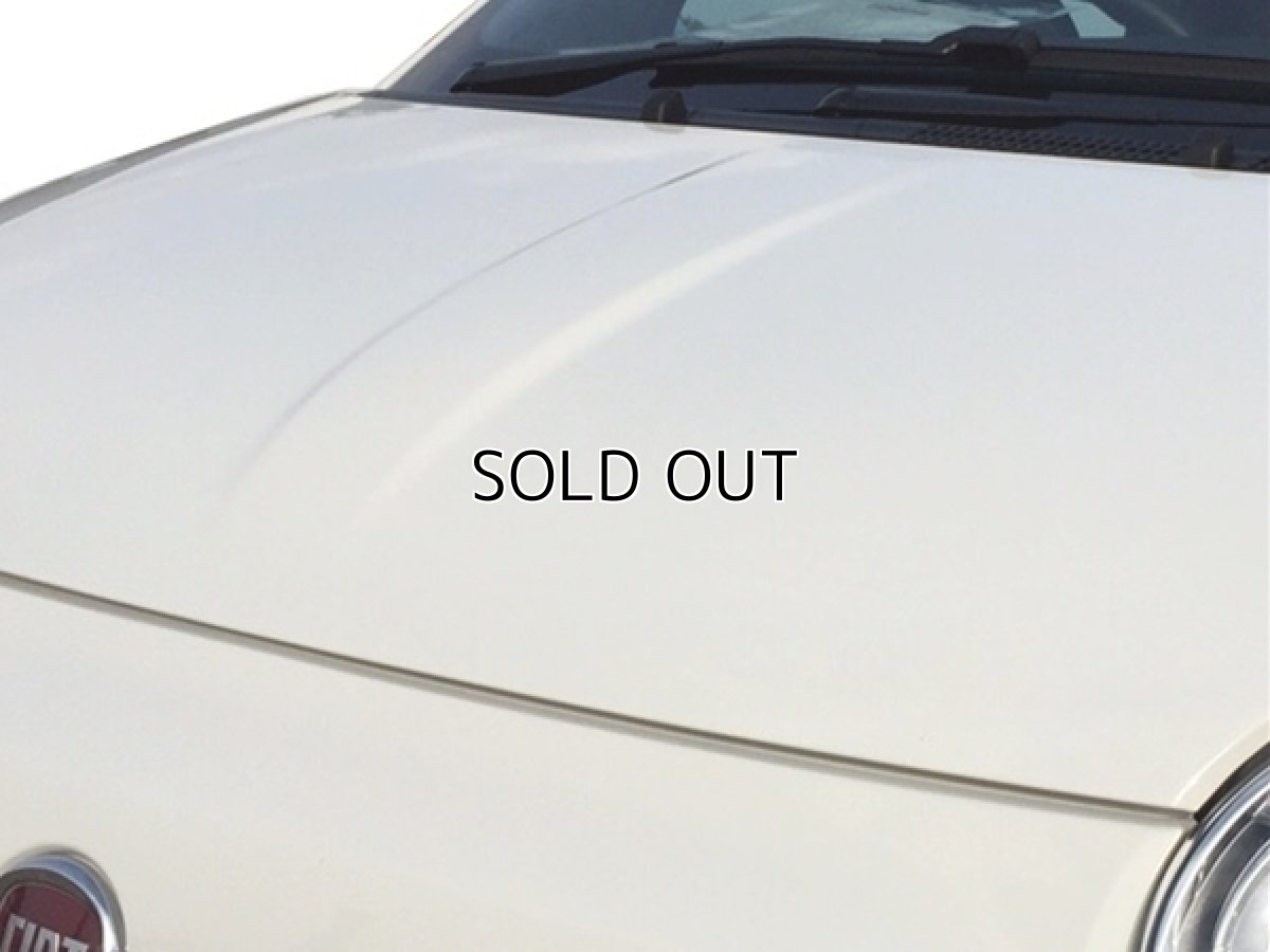 画像3: OMTEC ステンレスボンネットラインガーニッシュ for FIAT500/ABARTH500 (3)