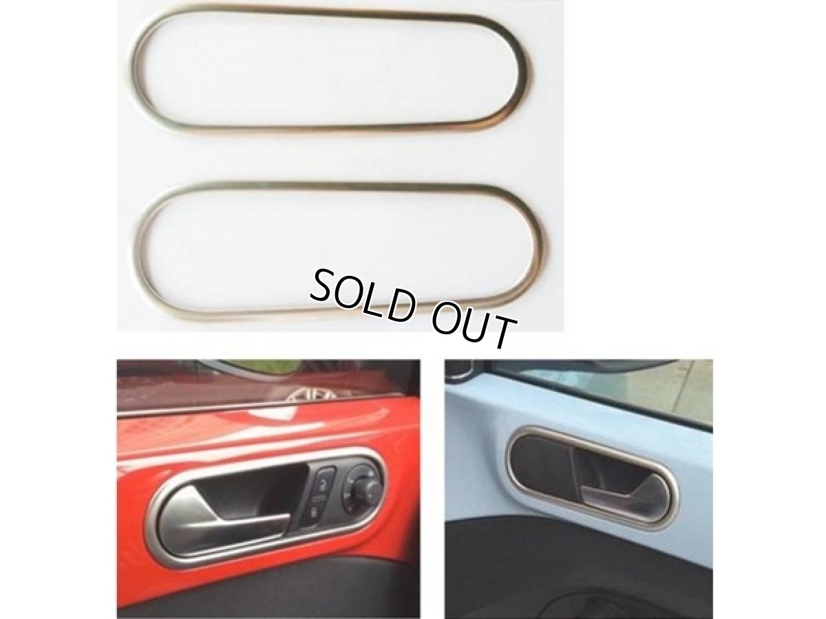 画像3: AutoStyle The Beetle クロムインナードアハンドルトリム 2pcs (3)