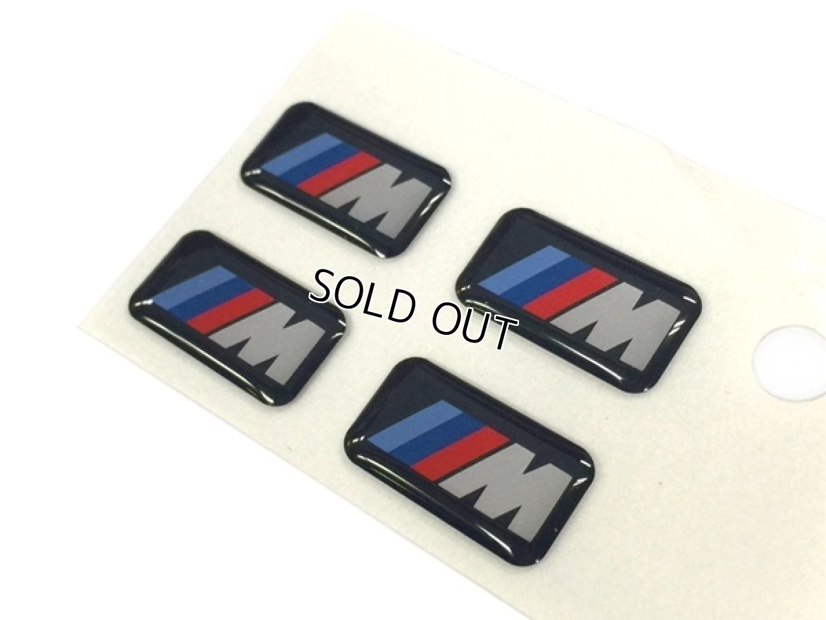画像3: BMW M エンブレムシール (1pc) (3)