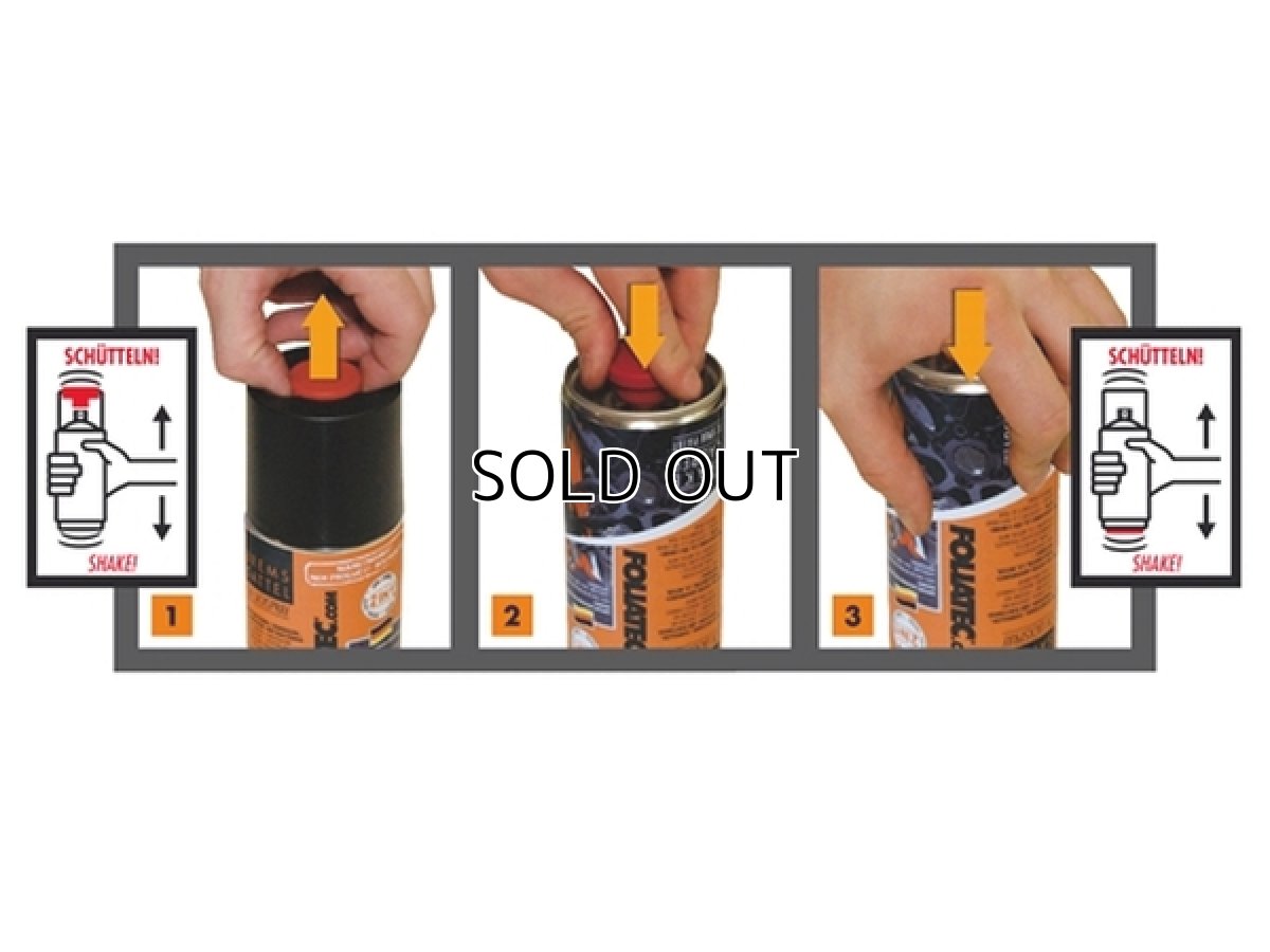 画像7: FOLIATEC ２Ｃスプレー(旧ブレーキキャリパースプレー) レッド (7)