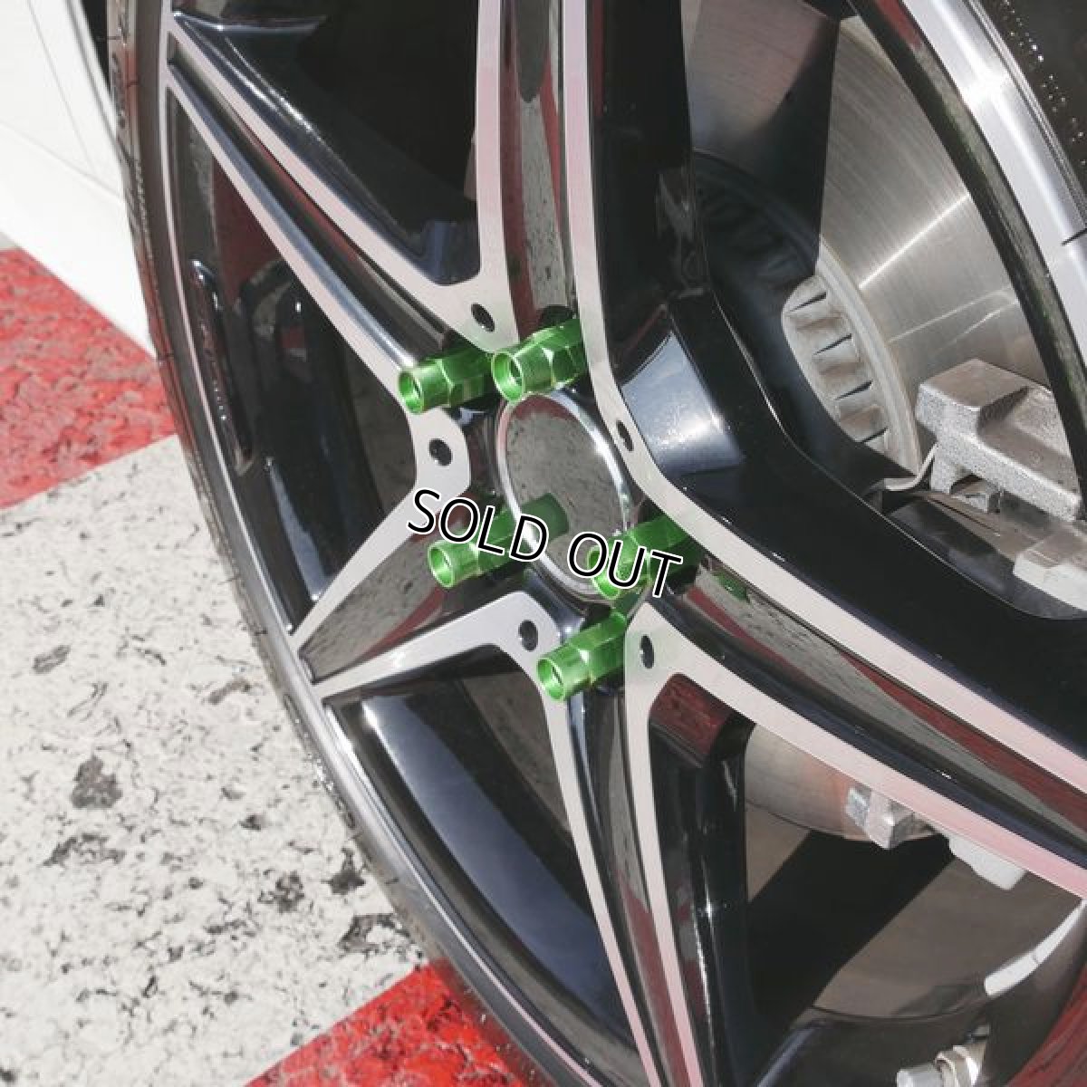 画像4: 【OUTLET】FOLIATEC Lug Nuzz Cover ラグナットカバー "17mm" GREEN(グリーン) (4)