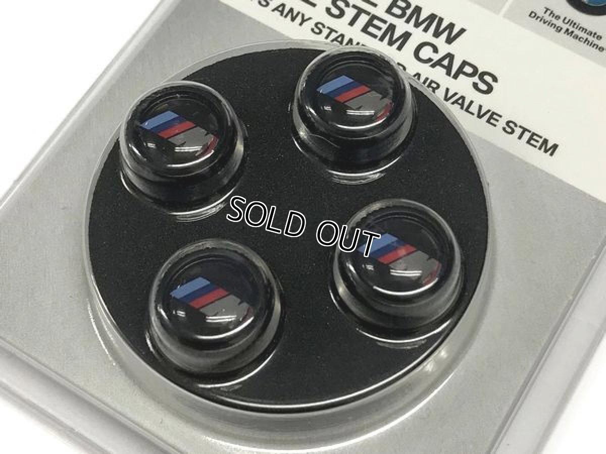 画像4: BMW バルブキャップ "M"ブラック/ブラック（BMW VALVE STEM CAPS M） (4)