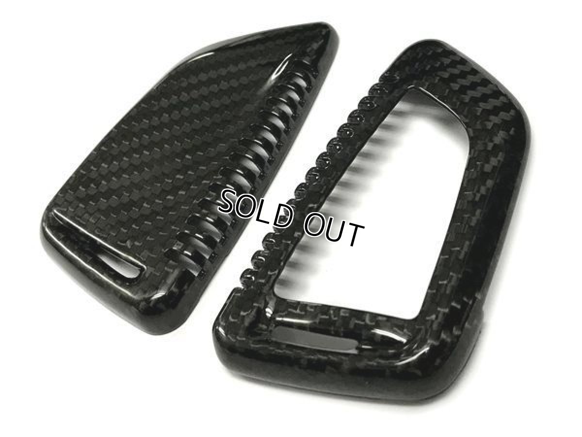 画像4: AUTOTECKNIC ドライカーボンキーケース for BMW F45/F48/F15/F16/G01/G30 BLACK (4)