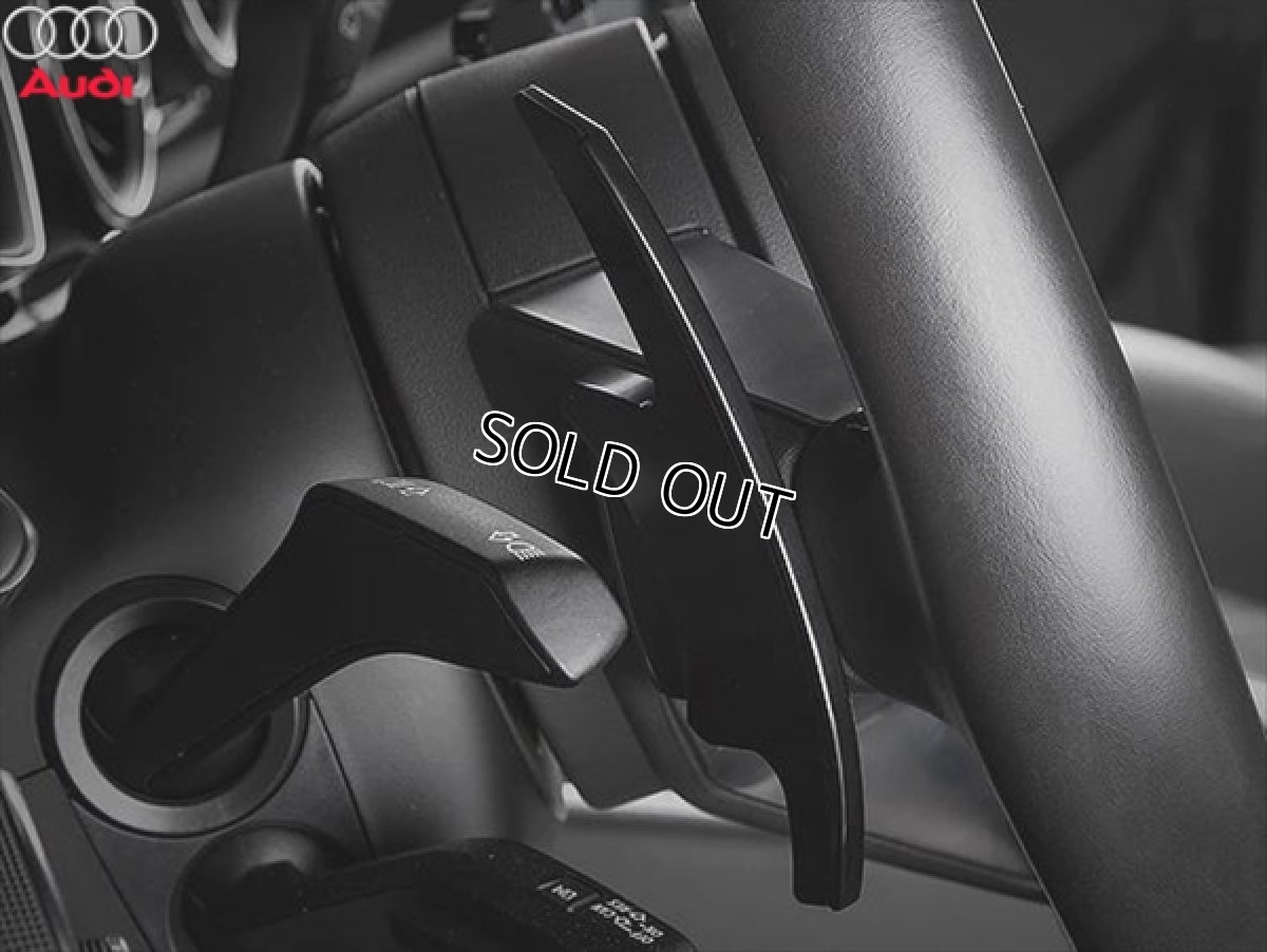 画像4: PD アルミパドルシフター for Audi Version4 (ブラック) (4)