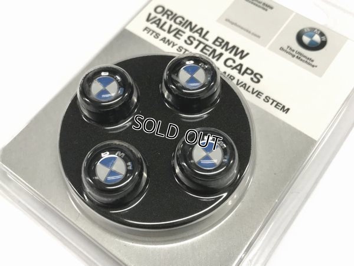 画像4: BMW バルブキャップ BMWマーク（ブラック）（BMW VALVE STEM CAPS BLACK） (4)