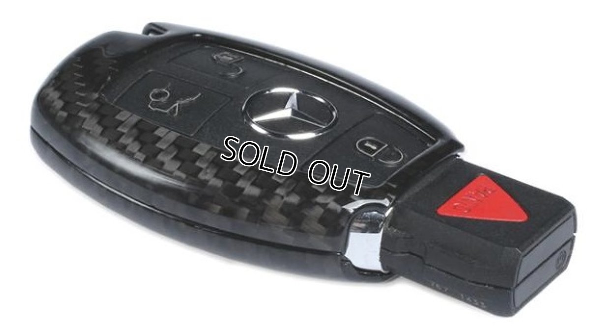 画像2: AutoStyle ドライカーボンキーケース for Mercedes-Benz (2)
