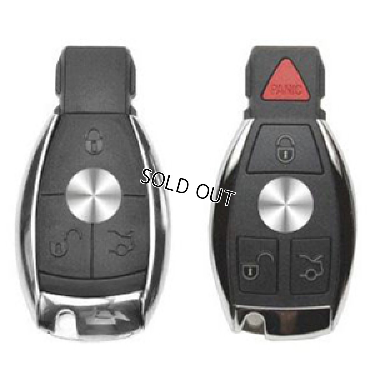 画像2: AutoStyle シリコンキーカバー カーボンルック BENZ (2)