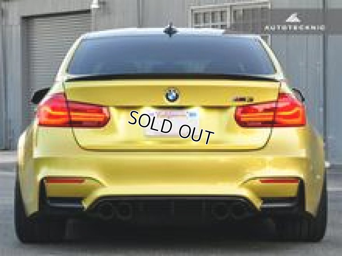 画像3: AUTOTECKNIC カーボンリアバンパートリム for BMW F80(M3)/F82(M4) (3)