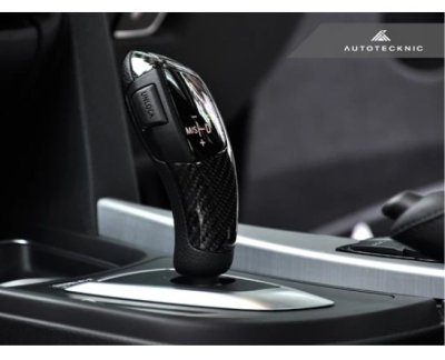画像1: 【OUTLET】AUTOTECKNIC カーボンA/Tセレクターカバー for BMW F20/F22/F30/F32
