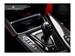 AUTOTECKNIC Carbon Mスポーツステアリングホイールトリム for