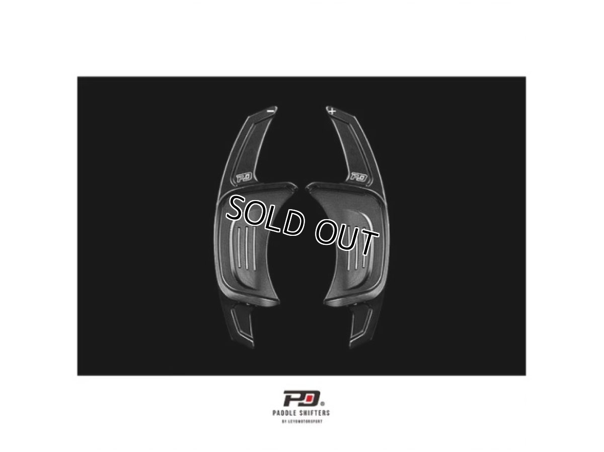 画像1: PD Paddle Shift Extension ブラック for GOLF7 GTI/R  (1)