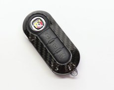 画像2: AutoStyle カーボンキーケース for  FIAT/ABARTH500 (2)