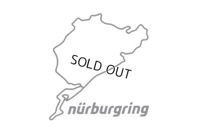 画像1: Nurburgring ステッカー8cm クロム