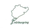 Nurburgring ステッカー8cm グリーン