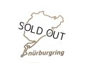 Nurburgring ステッカー8cm ゴールド