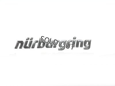 画像1: Nurburgring 3Dロゴエンブレム 