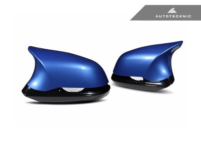 画像1: AUTOTECKNIC M-Style ドアミラーハウジングキット ESTORIA BLUE for BMW F22/F30/F87