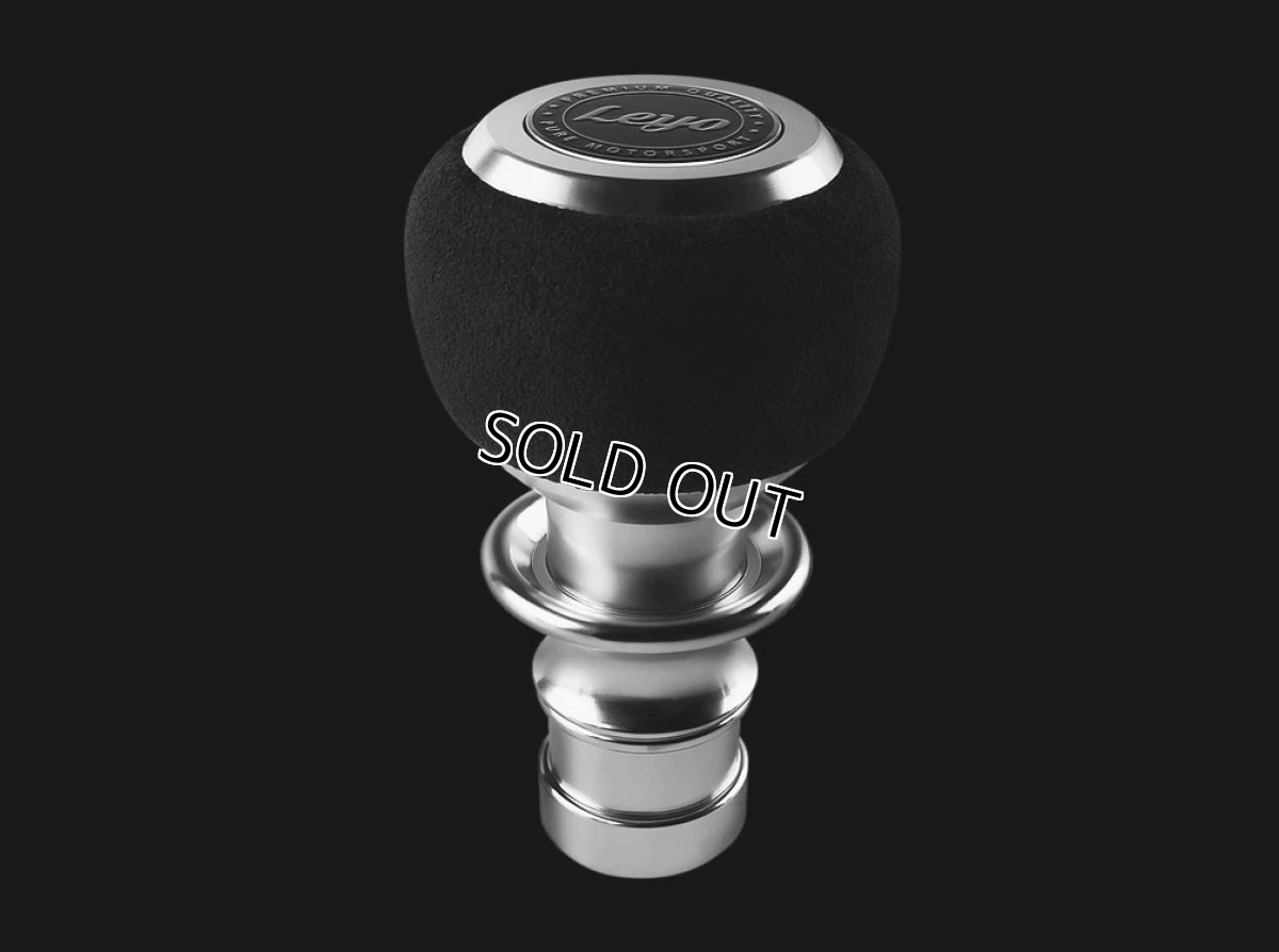 画像3: LEYO Motorsport BLACK ALCANTARA DSG シフトノブ  (3)