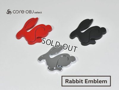 画像2: core OBJ Rabbit Emblem マットブラック
