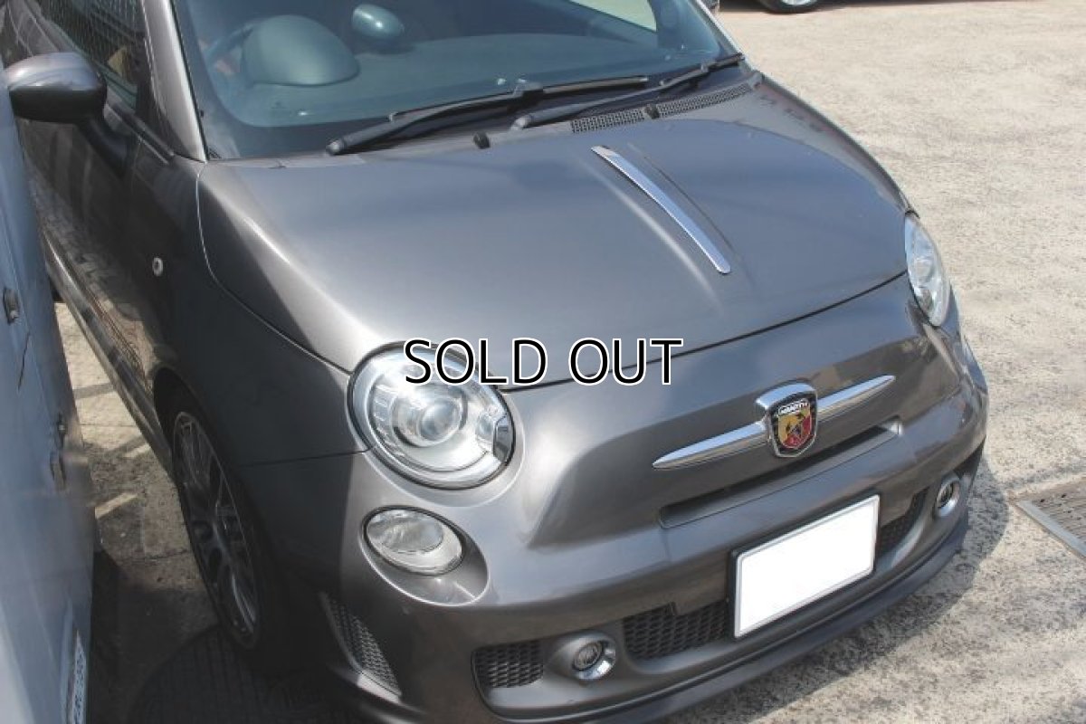 画像2: OMTEC ステンレスボンネットラインガーニッシュ for FIAT500/ABARTH500 (2)