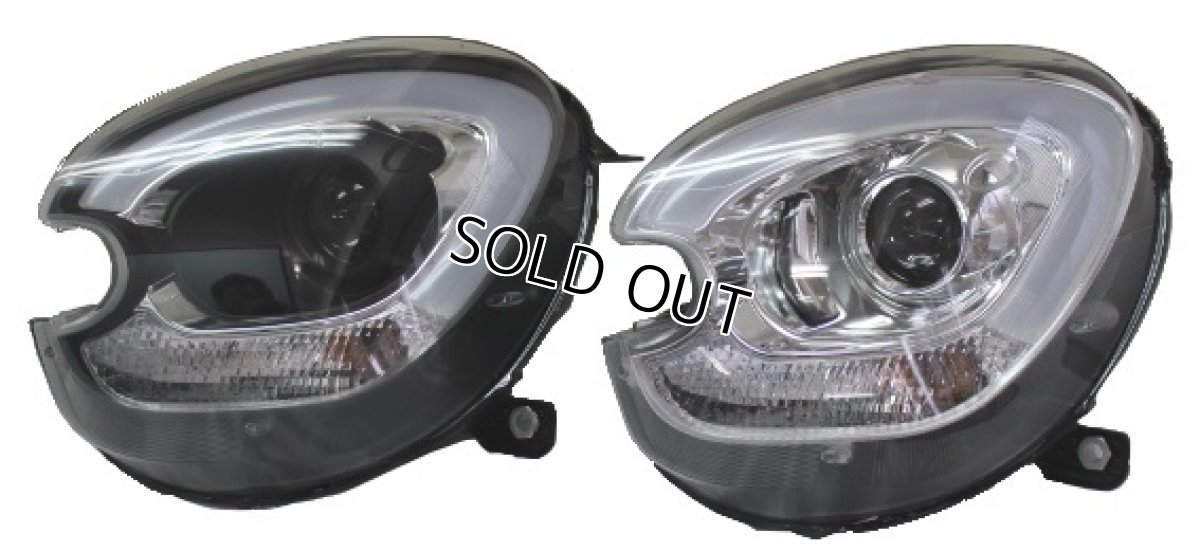 画像4: MINI F56-Look キセノンヘッドライト(インナーブラック)for MINI R60/R61 (4)