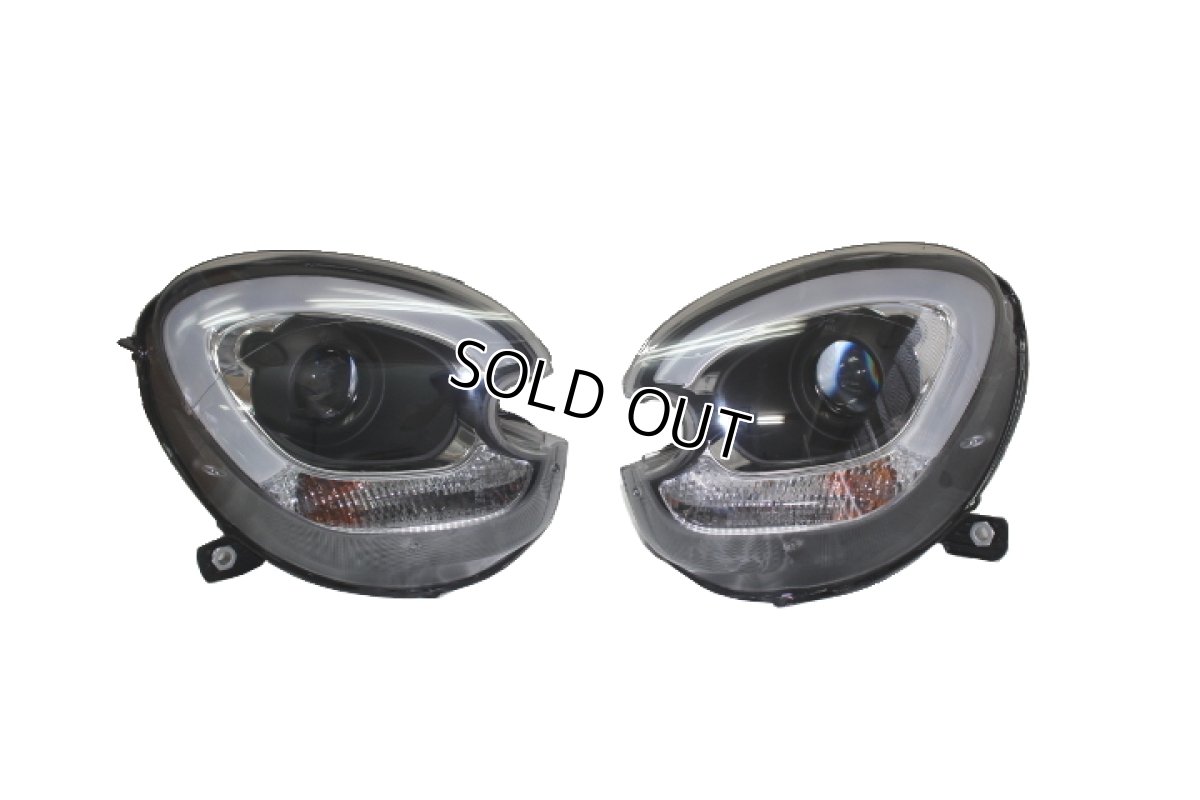 画像2: MINI F56-Look キセノンヘッドライト(インナーブラック)for MINI R60/R61 (2)