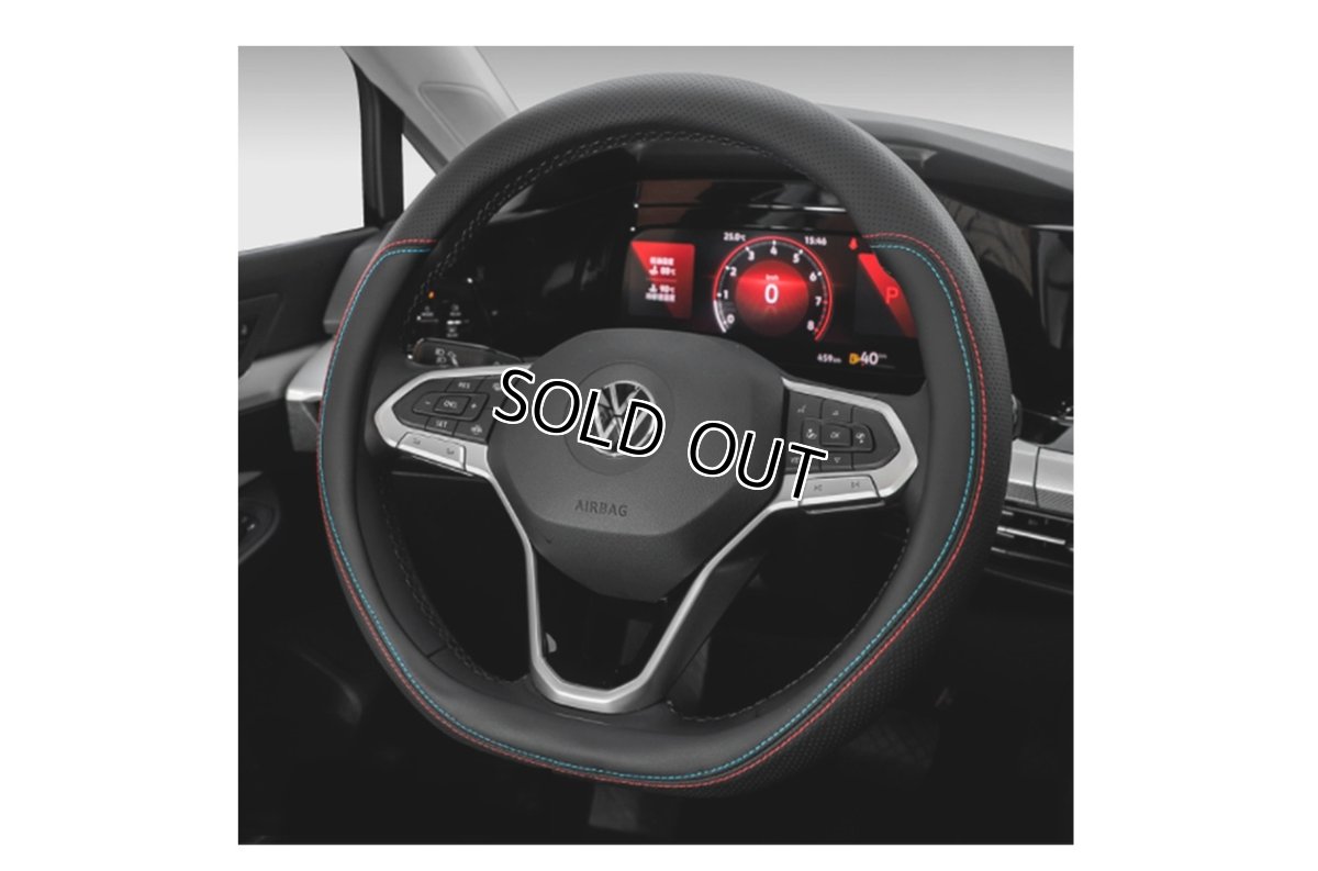 画像3: Autostyle ステアリングカバー パンチングレザートップ for VW GOLF8/7.5/7 (3)