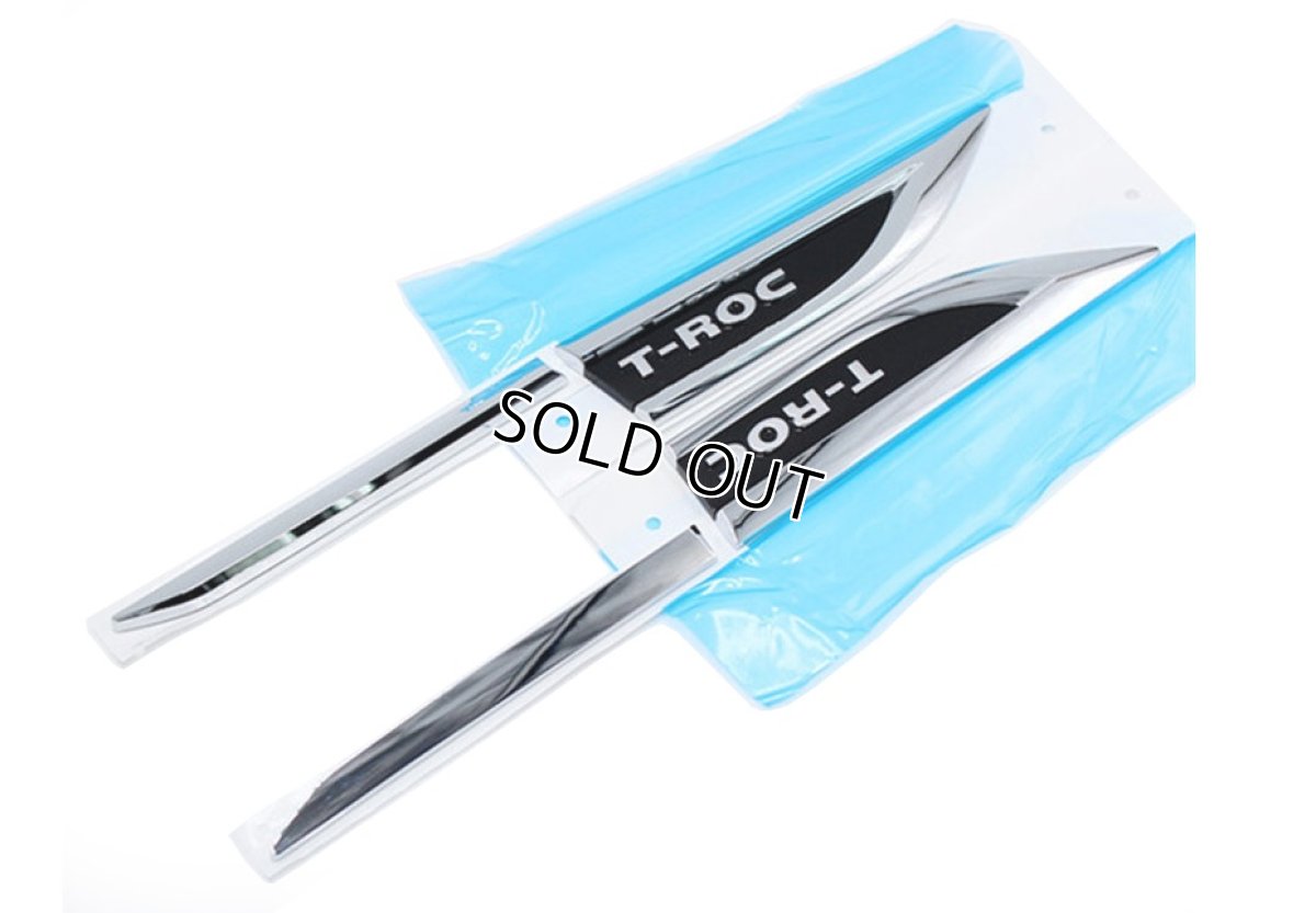 画像2: VW サイドエンブレム T-ROC (2)