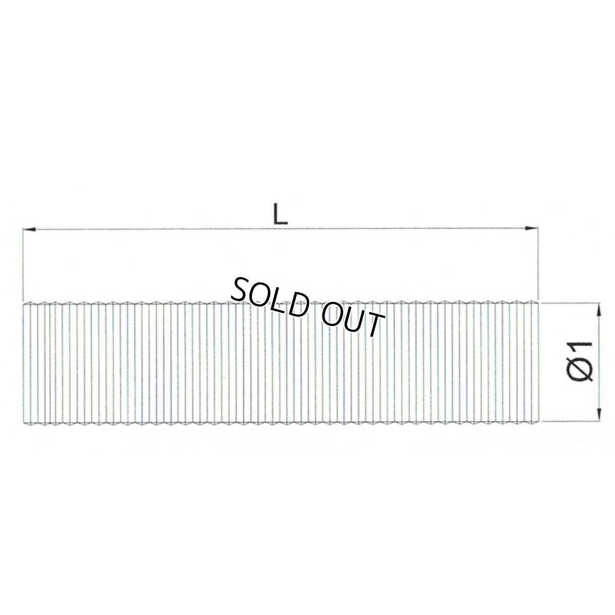 画像2: BMC ダイレクトインダクションキット用アクセサリー　ゴム製フレキシブルホースØ1:70mm, L:1000mm (2)