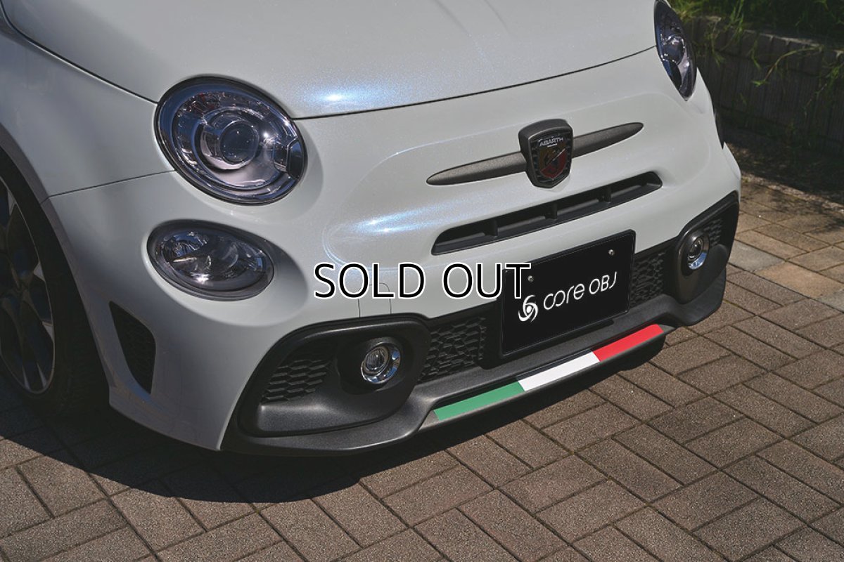 画像1: Front＆Rear Lip Spoiler Tricoroll Decal for ABARTH (1)
