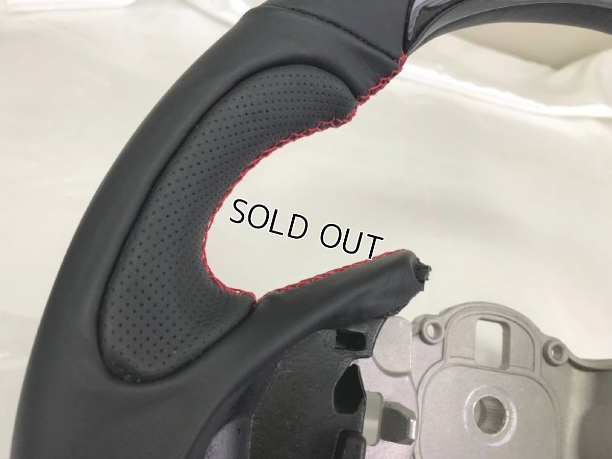 画像2: AutoStyle 純正エアバック対応ステアリング for ABARTH595 (2)