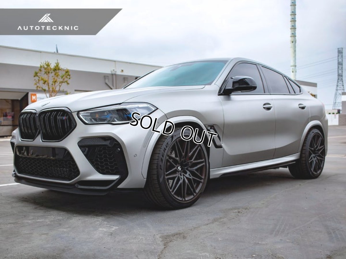 画像4: AUTOTECKNIC ドライカーボンファイバーサイドベントセット for BMW X6M(F96) (4)