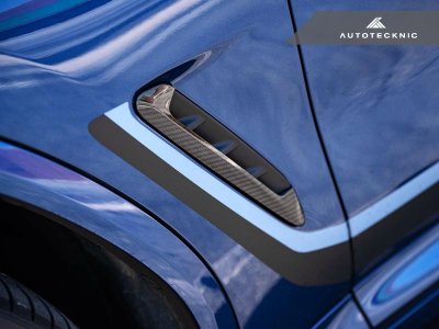 画像1: AUTOTECKNIC ドライカーボンフェンダートリム for BMW X3/X4