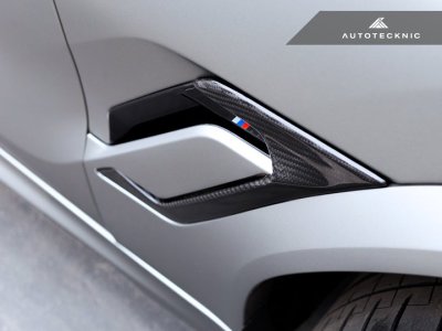 画像2: AUTOTECKNIC ドライカーボンファイバーサイドベントセット for BMW X6M(F96)