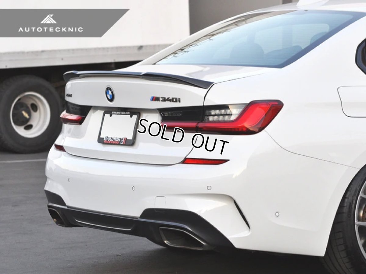 画像3: AUTOTECKNICドライカーボンコンペティショントランクスポイラー for BMW G20 (3)