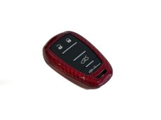 画像2: AutoStyle カーボンキーケース RED for Alfaromeo Giulia/Stelvio (2)