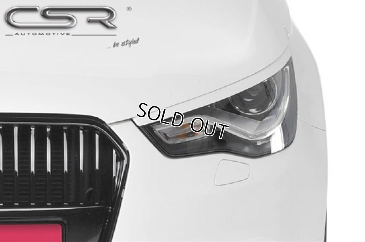 画像1: 【OUTLET】CSR ヘッドラインプスポイラー for Audi A1(8X) (1)