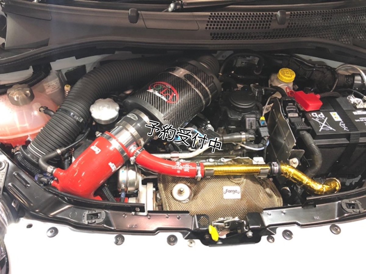 画像1: 【予約受付中】BMC OTA(オーバルトランペットエアボックス）＆リターンパイプセット for ABARTH500/595/695 (1)