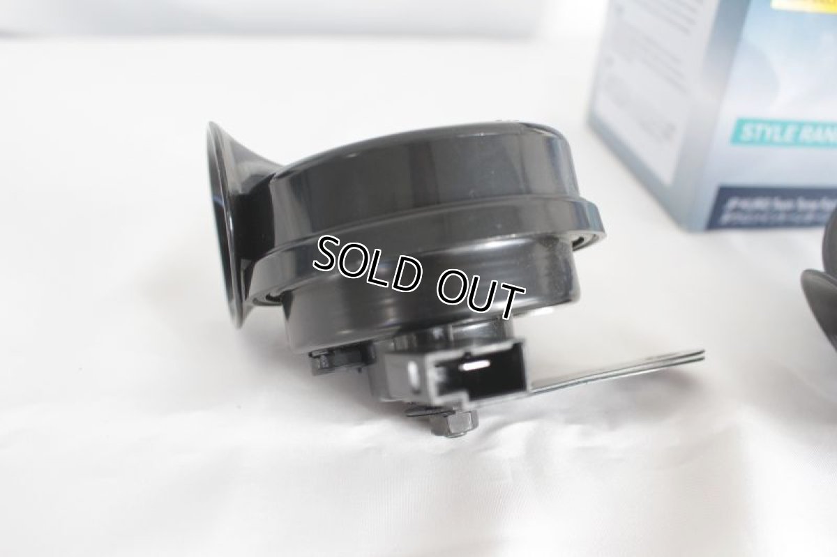 画像3: 【OUTLET】HELLA JP クロ ツイントーン ホーン (JP KURO Twin Tone Horn Set) (3)