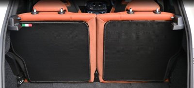 画像1: core OBJ Carbon Tone Seat Back Guard for ABARTH595・695/FIAT500