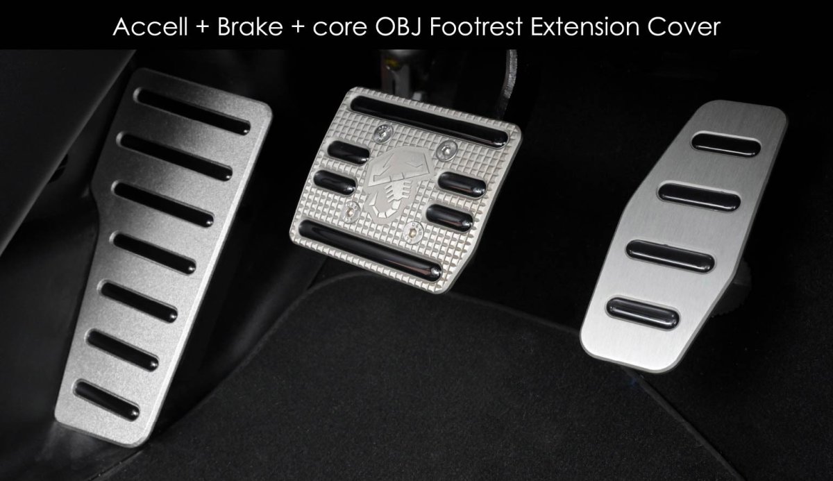 画像1: Footrest Anti Slip Decal for ABARTH (1)