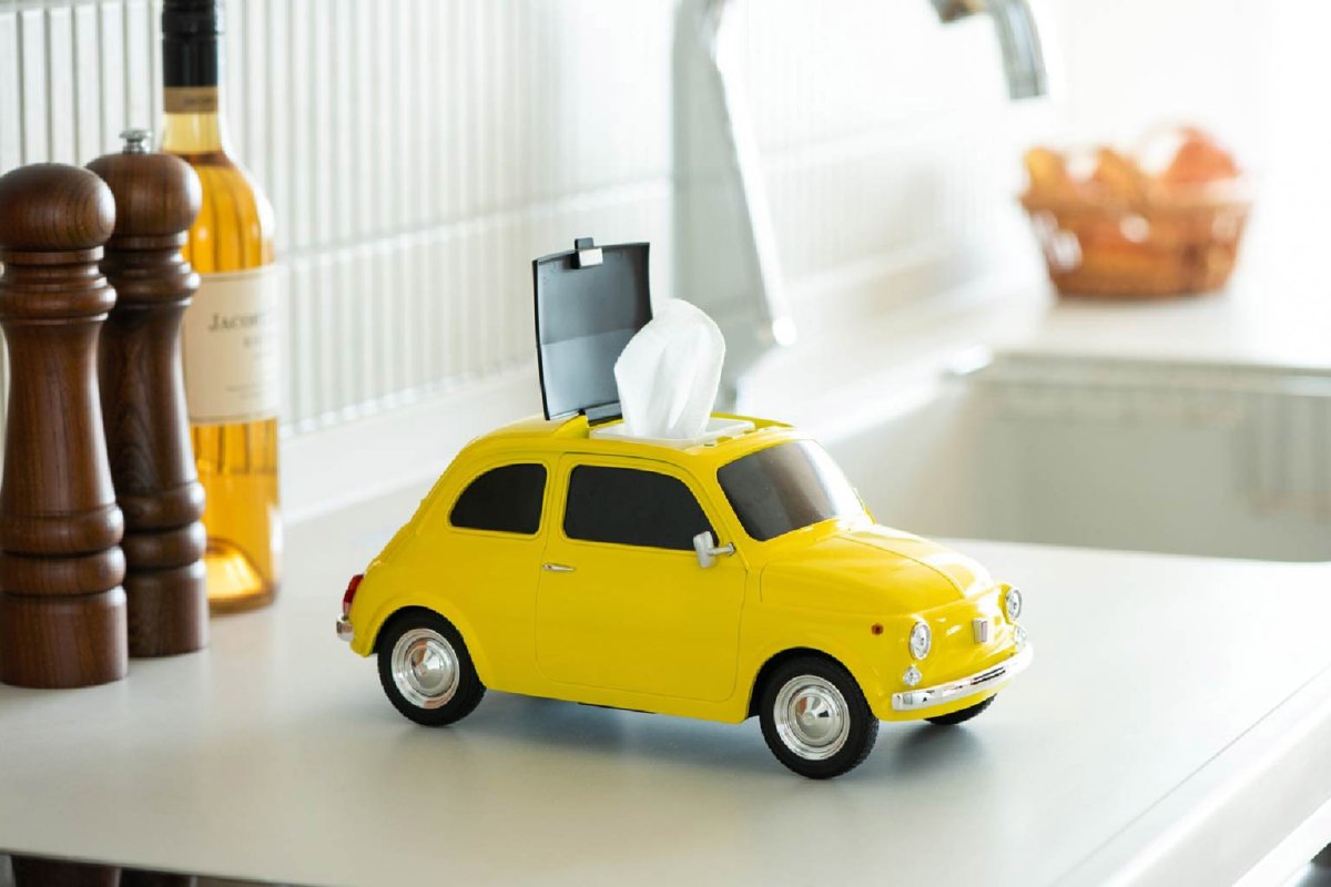 画像3: Fiat nuova 500 1957 TISSUE BOX (3)